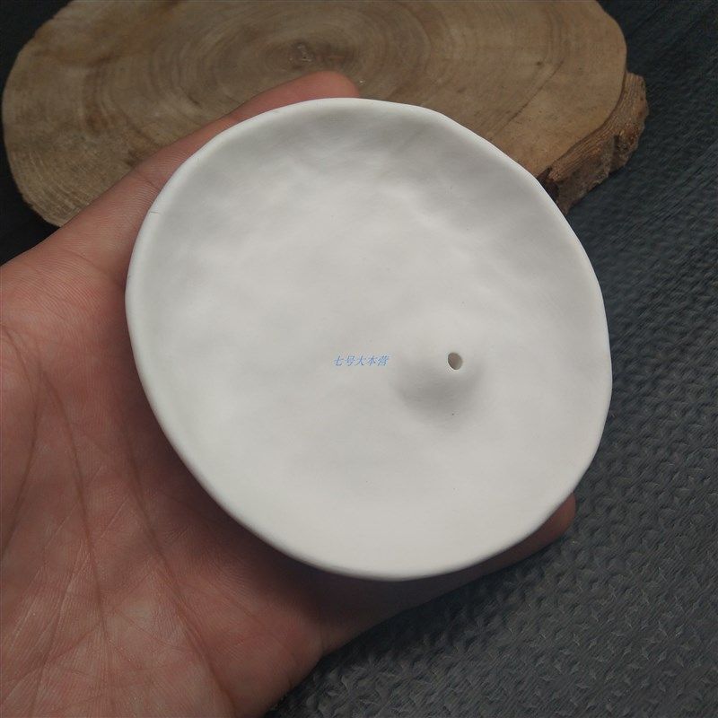 简约禅意陶瓷手工圆盘瓷白色香插檀香香座香托线香香薰家用室内,家居饰品,香托/香盘/香座/香插,淘宝优惠券,粉丝福利购,淘宝优惠卷