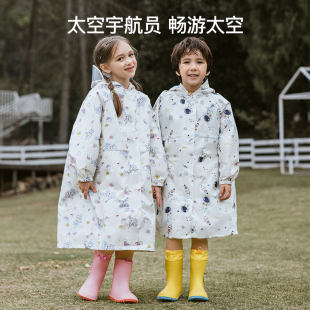 幼儿园小孩小学生宝宝卡通雨披 儿童雨衣男童女童防水全身2022新款