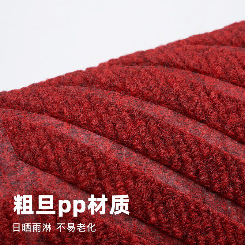 欢迎光临地垫迎宾地l毯酒店商铺门口商用门垫耐脏脚垫门厅定制LOG图片