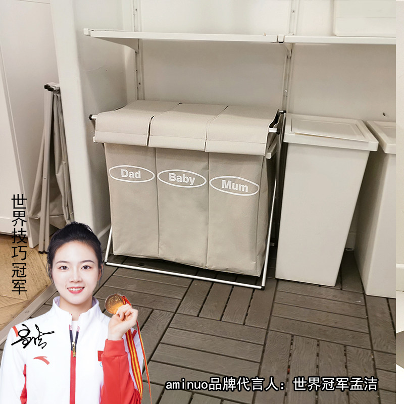 防水可折叠脏g衣篮衣物洗衣筐儿童玩具收纳篮家用分类洗衣篮