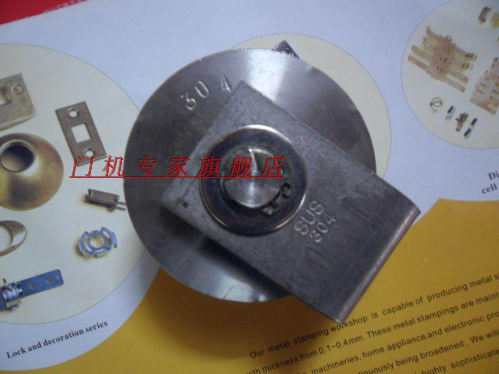 304平移门角j轮方轮直线门轮子工业大门脚轮别墅门不锈钢平轮