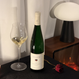 德国原瓶进口凯乐岩石石灰岩Keller酒庄雷司令珍藏半甜干白葡萄酒