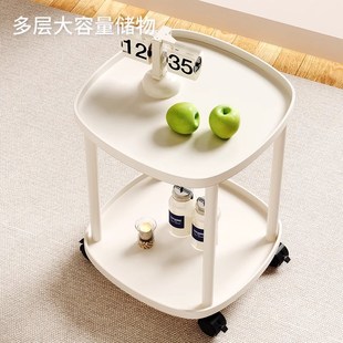 沙发边几家用移动茶几卧室阳台桌子床头置物架现代简约小户型高级