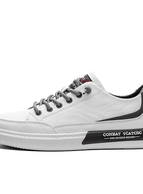 男鞋20a21年新款皮面软底休闲鞋男板鞋冬季加绒保暖棉鞋男防寒加