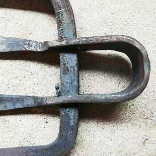 手工锻打四齿耙头永康铁铺挖土翻C地农业工具螺纹钢大铁耙大钢叉