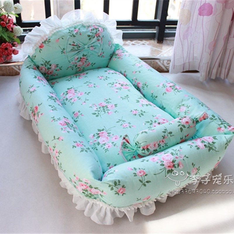 包邮送毯子全可拆洗宠物窝可爱公主床  泰迪M贵宾狗窝猫窝沙发床Z
