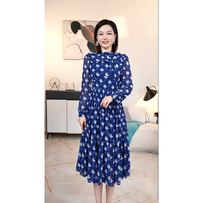 【撤柜清仓】P高端大码原创遮肉显瘦连衣裙套装 P108