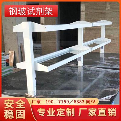 实验室试验室化验室实验台工作台 边台中央台 钢玻试剂架置物架子