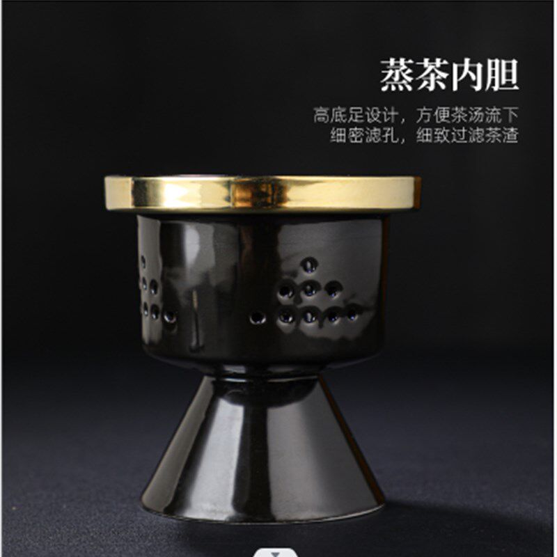 内胆耐热茶壶内胆 茶漏 茶滤 茶道F/零配 花茶壶过滤漏蒸茶手工