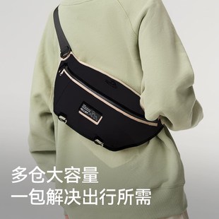 伯希和户外骑行包女运动q大容量斜跨单肩腰包男款休闲登山跑步胸