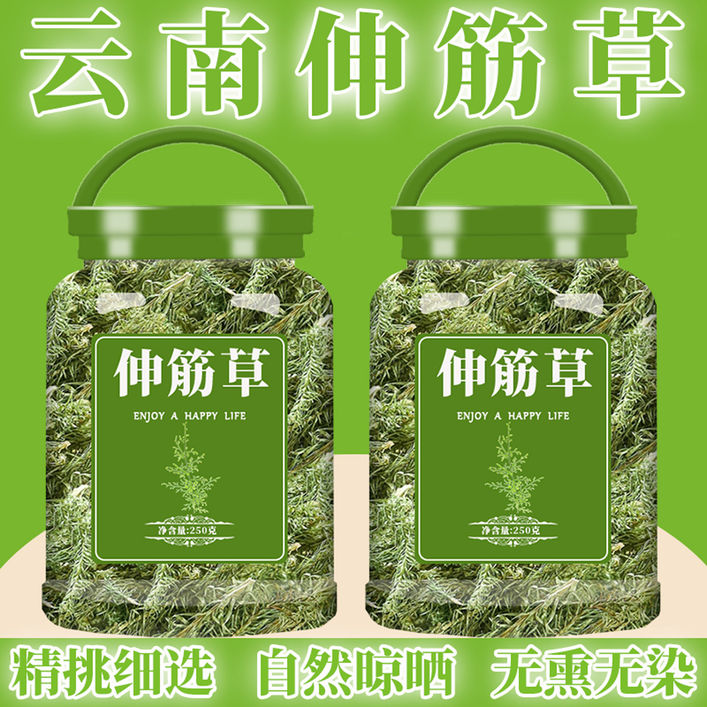 云南野生伸筋草中药材500g海风藤正品新鲜绿色舒筋草泡脚龙须草