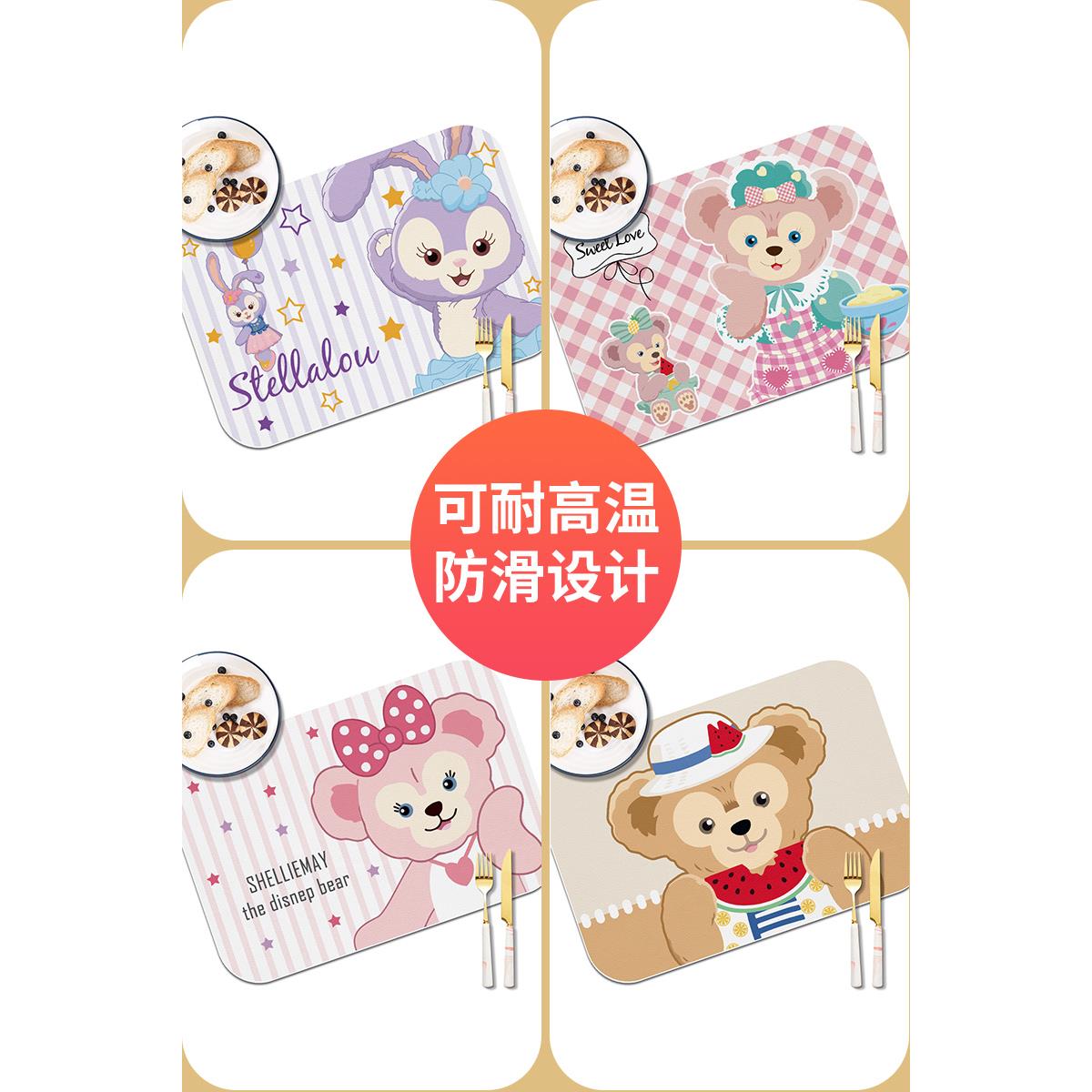 儿童餐垫idns风高级感防水防油小学生吃饭餐布午餐写字台书桌面垫