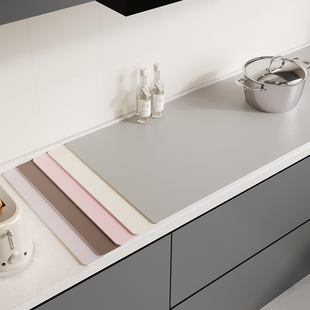 厨房台面保护垫子灶台厨柜专用防水防油防烫耐高温隔热防脏硅桌垫