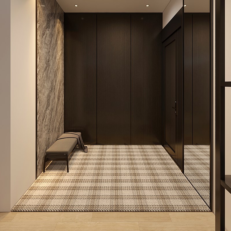 地垫入户门垫轻奢高级感客厅耐脏门地毯玄关大门口进门脚垫可裁剪