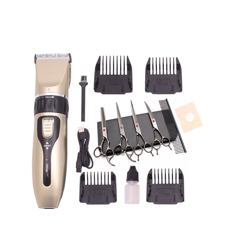 狗狗剃毛器宠物电推剪泰迪猫咪电推子理发套装美容剪刀修脚毛神器