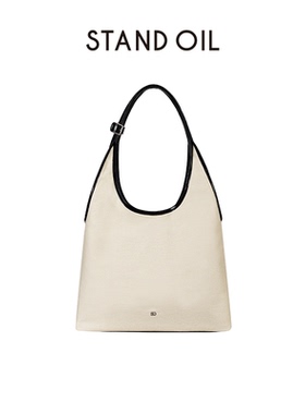 双面可用！单肩包韩国standoil吊带包通勤帆布包皮革两用托特女包
