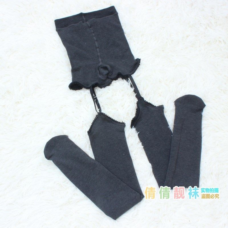 春秋吊带长筒袜内龙抓毛保暖三角高筒连袜女士棉连裤袜性感打底袜,女士内衣/男士内衣/家居服,连裤袜/打底袜,淘宝优惠券,粉丝福利购,淘宝优惠卷