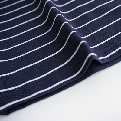 纯棉长袖T恤男士单件睡衣上衣春秋季棉线秋衣内搭可外穿打底衫