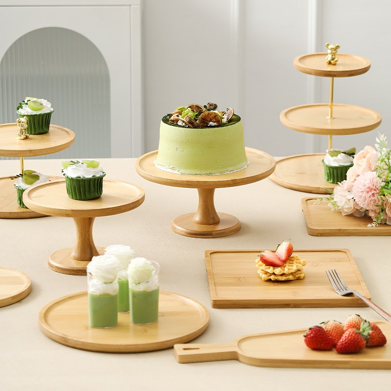 甜品台展示架摆件茶歇摆台零食摆放盘茶点盘蛋糕架下午茶点心架
