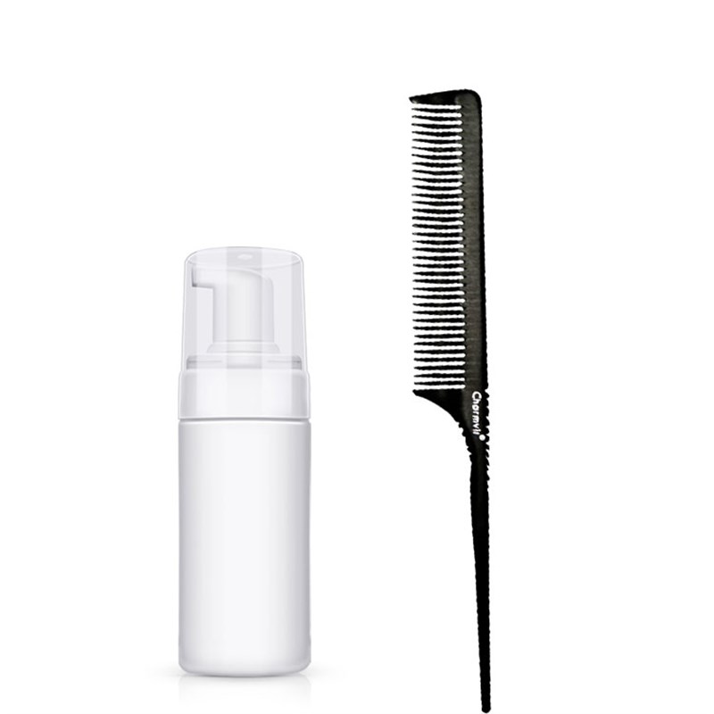 超细电卷棒烫专用隔热梳烫发专用梳耐高温手工梳 弧度弧形梳子