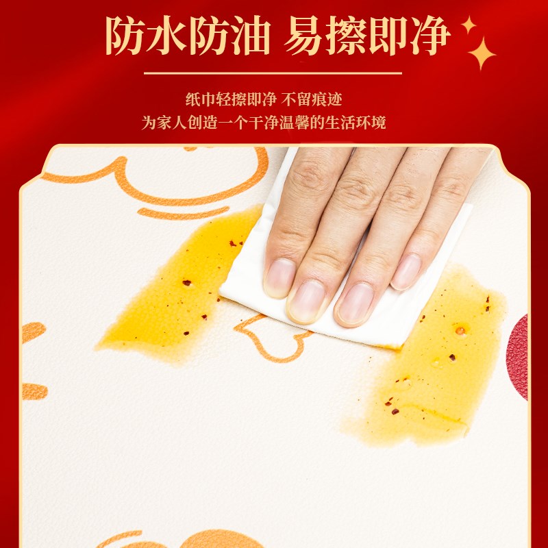 餐边柜保护垫电视柜台面桌垫轻奢高级感新年玄关鞋柜盖布防水垫子