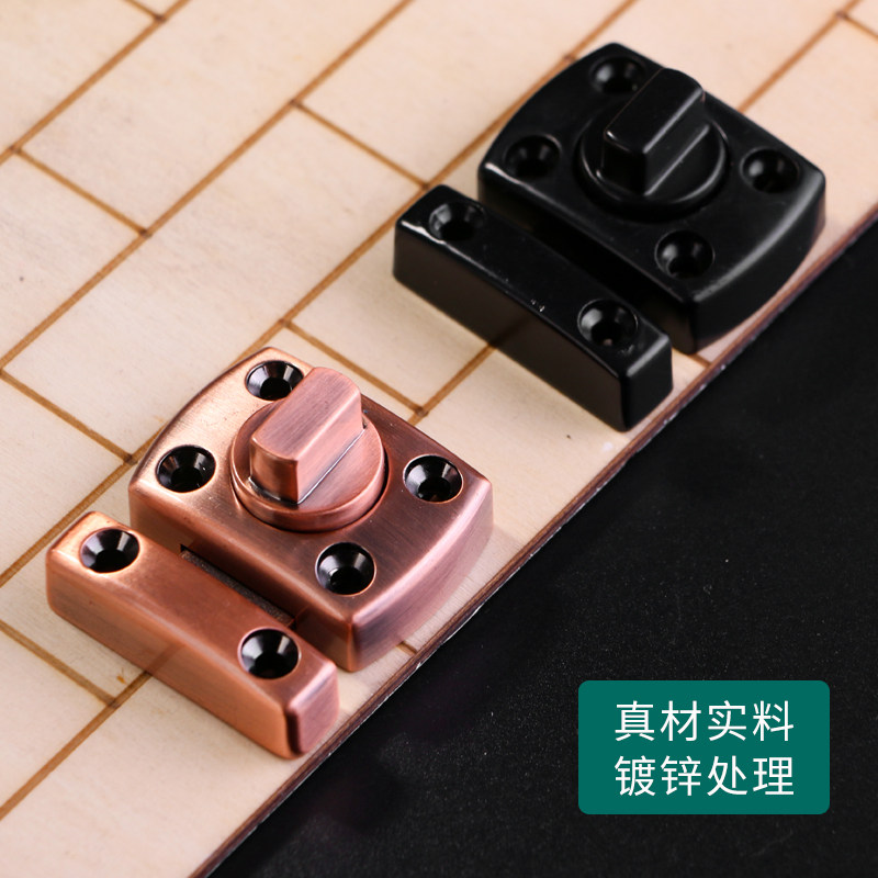 新款锌合金插销门扣门栓门闩门锁扣防盗搭扣明装木门窗锁扣明插销