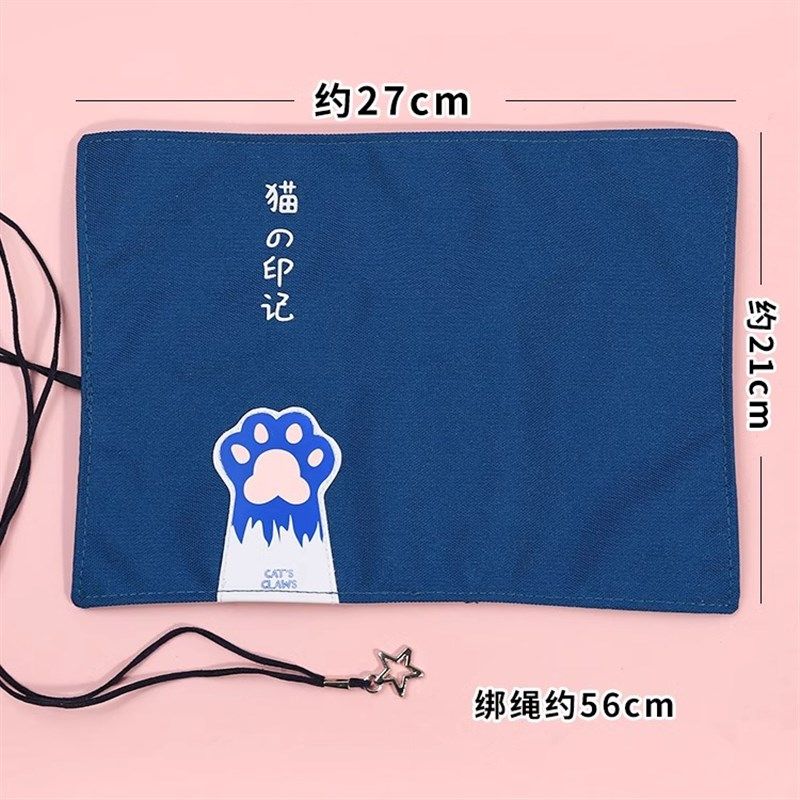 小众风帆布多功能卷帘笔袋文具盒美术彩铅炭笔素描铅笔钢笔收纳袋,文具电教/文化用品/商务用品,笔袋,淘宝优惠券,粉丝福利购,淘宝优惠卷