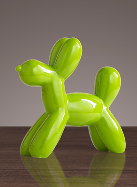 创意北欧气球狗摆件装饰品客厅卧室儿童房可爱装饰小摆设生日礼物