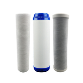 净水器滤芯通用前三级套装 家用超滤机10寸椰壳颗粒活性炭过滤器芯