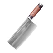 8铬锻打切片刀厨师家用酒店饭店切肉刀专业鱼生刀女士专用小菜刀