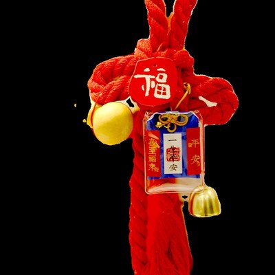 灵隐龙年万字结绳中国结挂件客厅玄关乔迁门挂车挂春节福字装饰挂