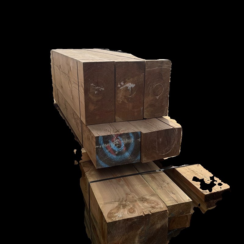 户外防腐木火车轨道吊车用实木垫木方油浸木方枕木垫木红松杉木板