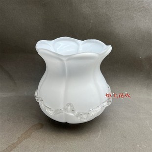 磨砂玻璃灯罩e27灯口孔欧式 吊灯壁灯客厅外壳灯具配件台灯diy新款