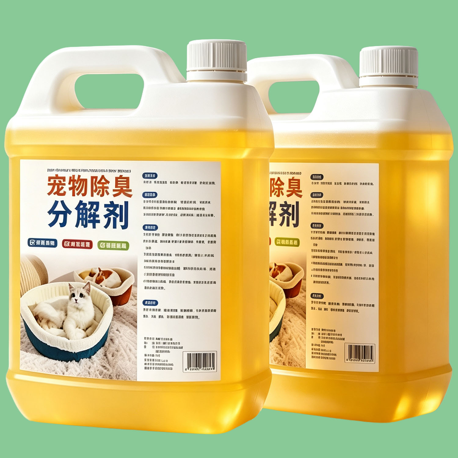 宠物除臭剂猫咪狗狗尿生物酶分解剂猫砂杀菌消毒液喷雾去尿味家用