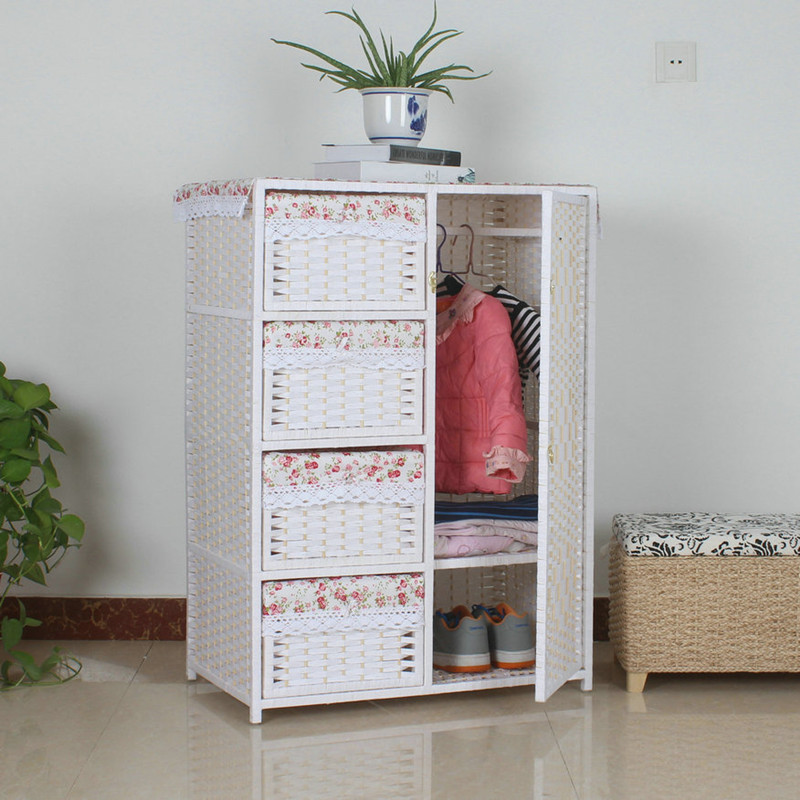 田园宝宝儿童收纳柜抽屉式收纳柜子储物柜婴衣橱