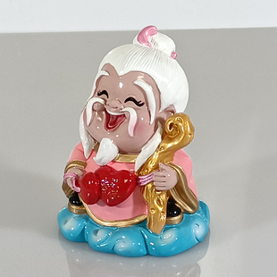 红娘月下老人月老星君小神像摆件送男女朋友同事闺蜜创意可爱礼物