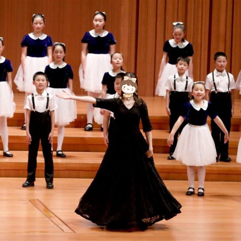 六一儿童节童声合唱团演出服中小学生男女童舞蹈诗歌朗诵表演服装