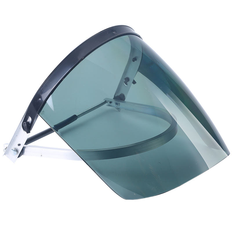 配安全帽式电焊面罩切割打磨防飞溅工地烧氩弧气保焊全脸防护面罩