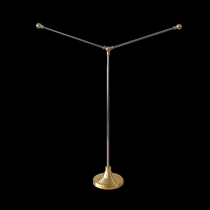 单杆桌旗Y型旗架办公室会议室桌面底座