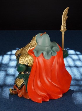 铜摆件《正义关公》铜工艺品  桌面客厅办公室关公铜摆件 送礼