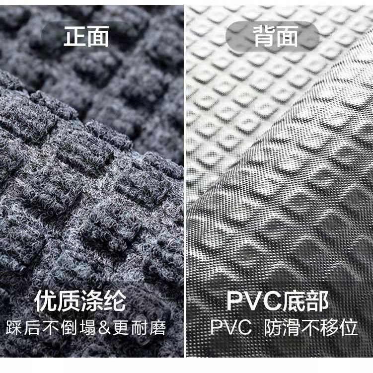 入户门防滑地垫商用大门口除尘地毯家用进门吸水脚垫室外耐脏垫子