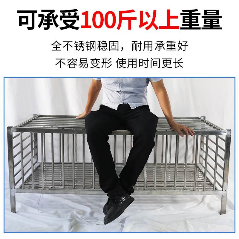 不锈钢鸡笼子家用养鸡养殖大号特大家庭室外兔子鸽子笼鸡舍加密鸭