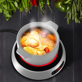 黑晶炉家用爆炒大功率炒菜小型光波炉电热炉陶瓷锅专用炉 高配