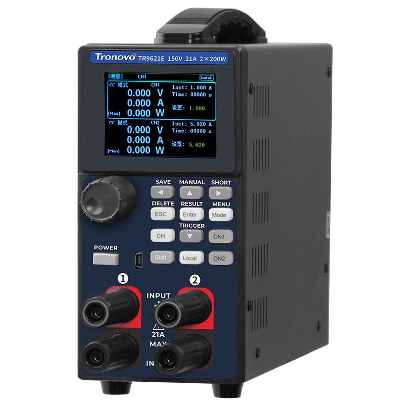 埃用程控直流电子负载仪单双通道LED驱动开关电源电池放电测试仪