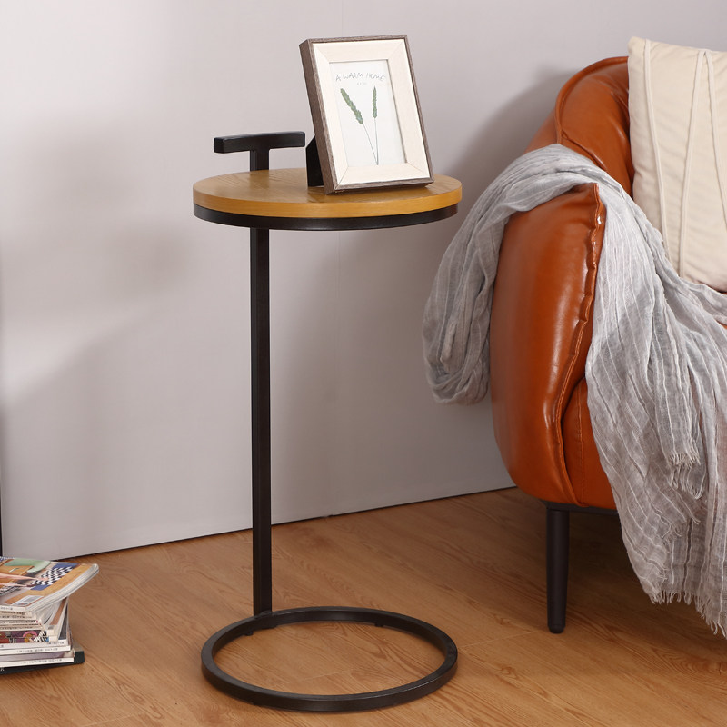 可移动边几复古小圆桌子创意小茶几北欧休闲迷你床头柜小户型尺寸,住宅家具,角几/边几,淘宝优惠券,粉丝福利购,淘宝优惠卷