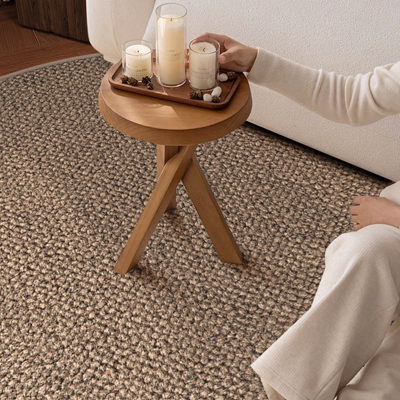 圆形转椅地毯客厅沙发茶几毯简约家用卧室床边毯子书房衣帽间地垫