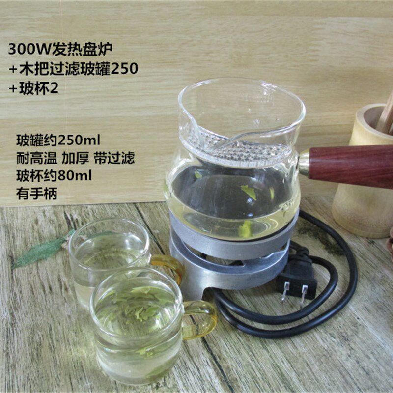 电炉子煮茶炉甘肃罐罐茶 发热盘电炉 烤大枣 土陶罐 西安茶馆电炉