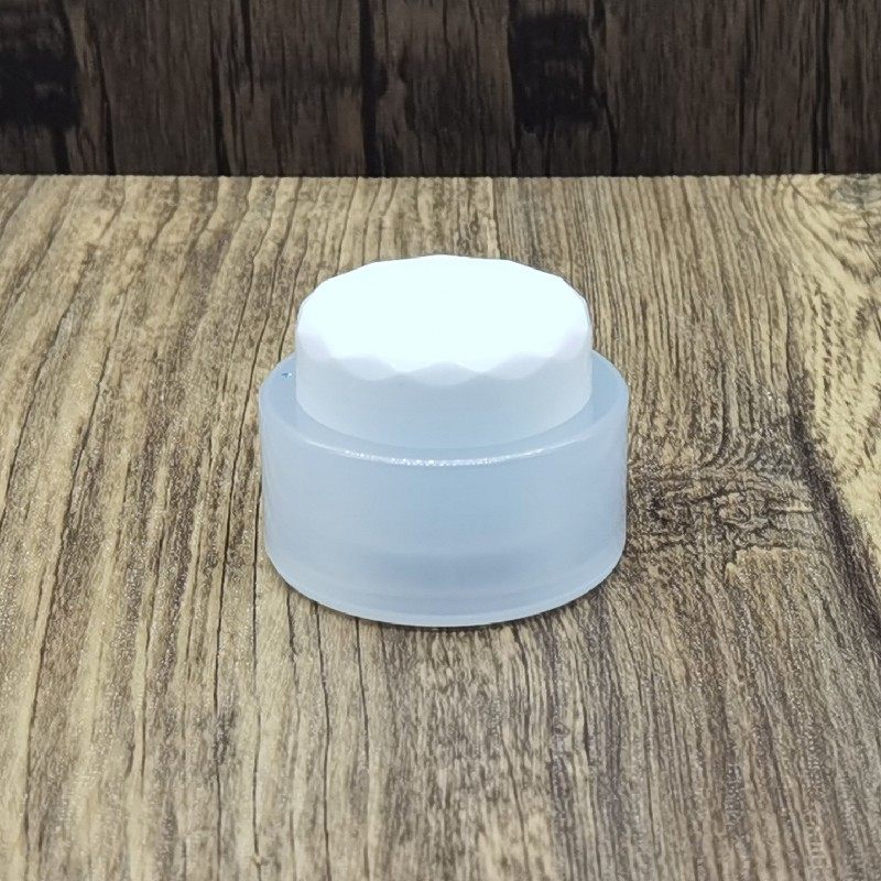 包邮塑料瓶20g克高档化妆品磨砂分装瓶膏盒双层面霜瓶软膏空瓶子