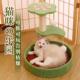 猫窝保暖猫抓板猫窝一体剑麻耐磨不掉屑立式 猫爬架猫玩具用品TW