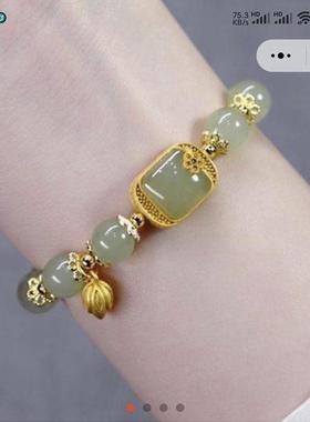 龙华雅祥依百货商行方糖莲花手串事事如意步步生莲手链送老婆礼物